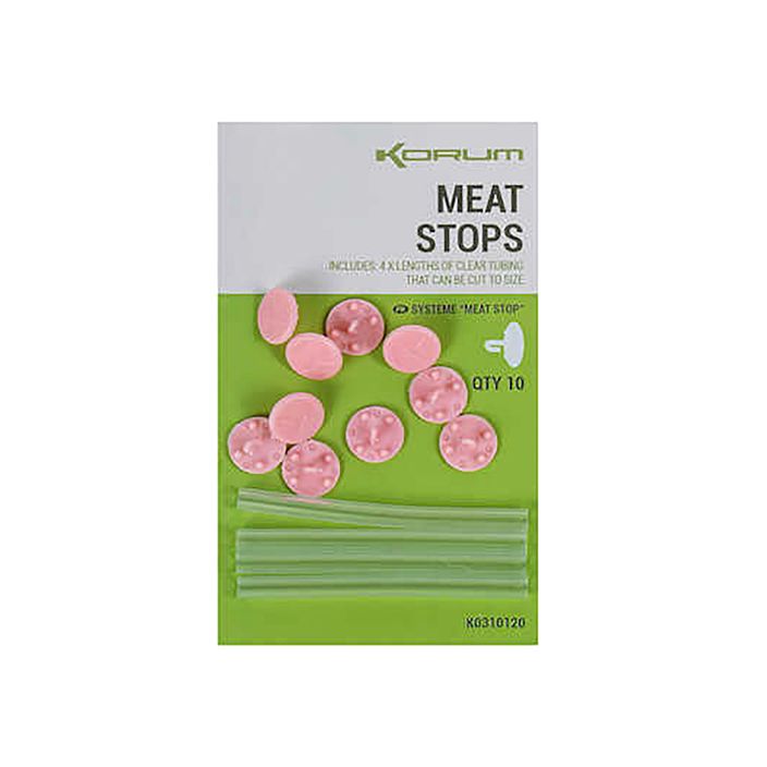 Korum Meat Lure Stops 10 τμχ ροζ K0310120 2