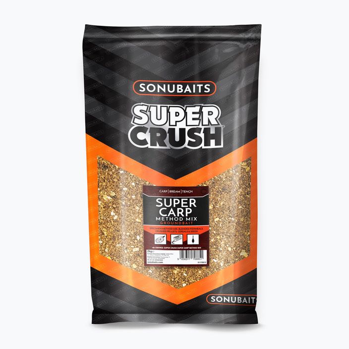 Sonubaits Super Carp Method Mix καφέ δόλωμα S1770012