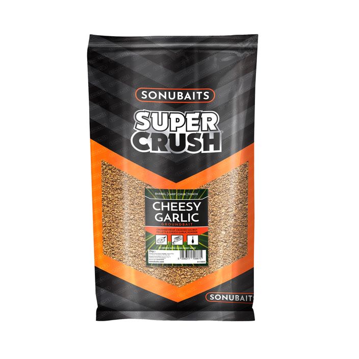 Sonubaits Cheesy Garlic Crush καφέ μέθοδος groundbait S1770014 2