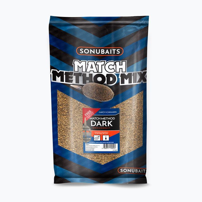 Sonubaits Match Method Mix Σκούρο καφέ groundbait S1770021