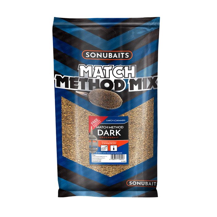Sonubaits Match Method Mix Σκούρο καφέ groundbait S1770021 2