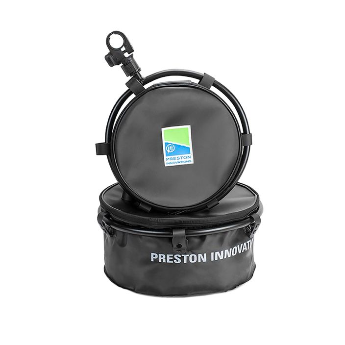 Preston Innovations OFFBOX 36 Eva Bowl and Hoop μπολ δολώματος με λαβή μαύρο P0110088 2