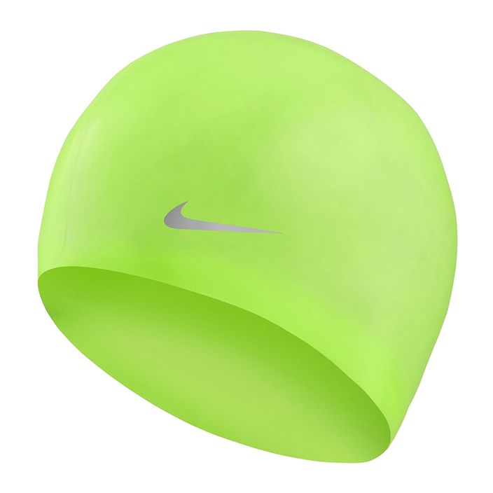 Παιδικό σκουφάκι κολύμβησης Nike Solid Σιλικόνη πράσινο TESS0106 2