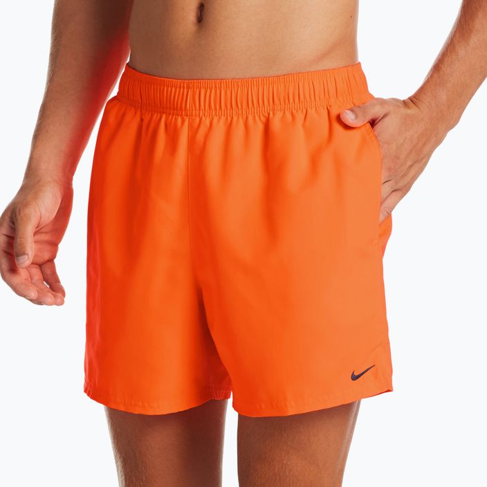 Ανδρικό σορτς κολύμβησης Nike Essential 5" Volley πορτοκαλί NESSA560-822 4