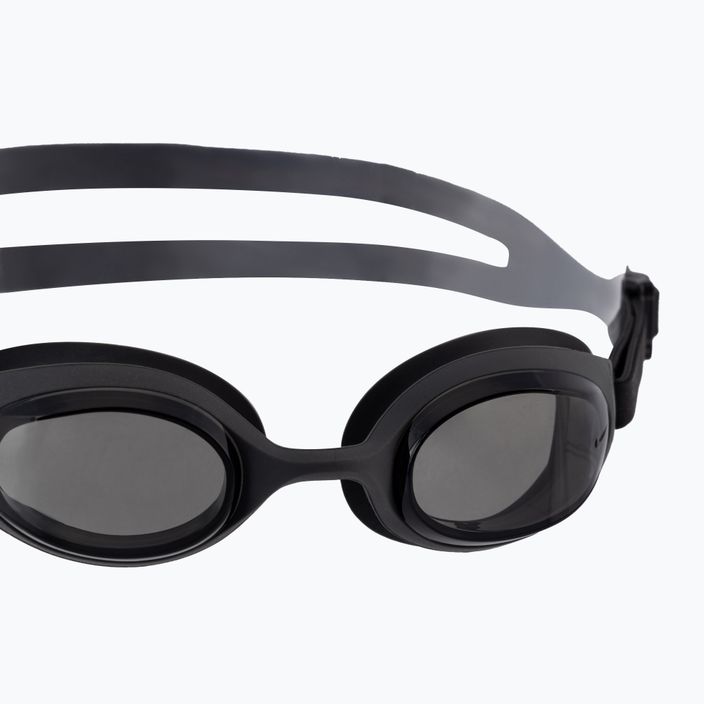 Παιδικά γυαλιά κολύμβησης Nike Hyper Flow γκρι σκούρο καπνό NESSA183-014 4