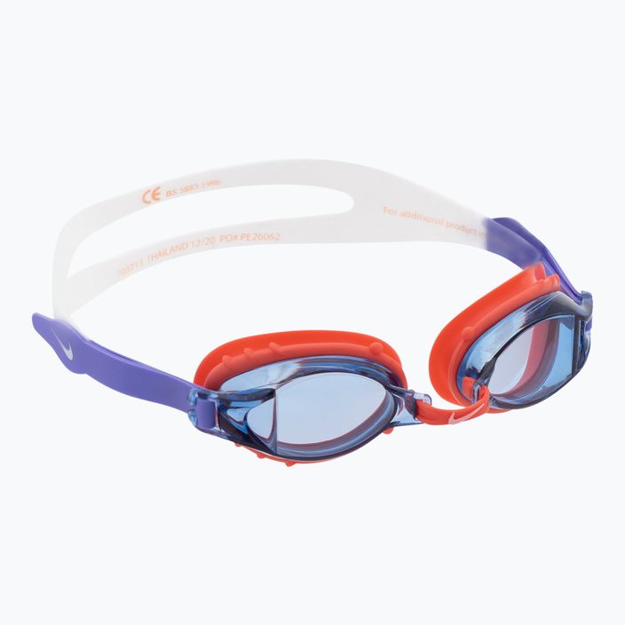 Παιδικά γυαλιά κολύμβησης Nike Chrome laser crimson NESSA188-633