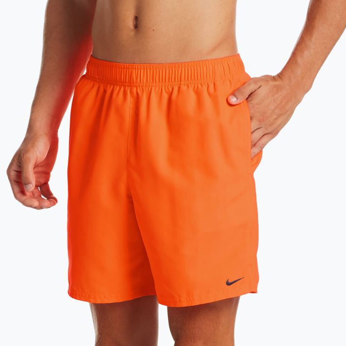 Ανδρικό σορτς κολύμβησης Nike Essential 7" Volley πορτοκαλί NESSA559-822 4