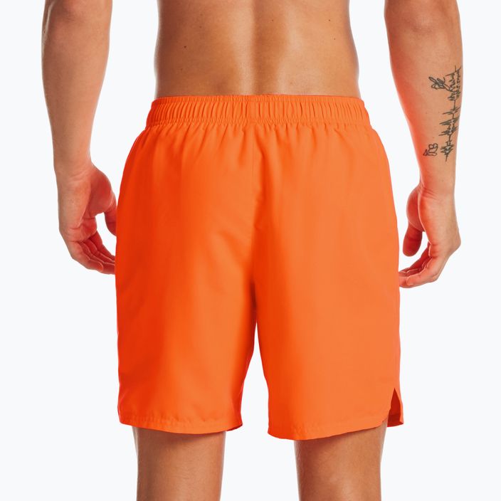 Ανδρικό σορτς κολύμβησης Nike Essential 7" Volley πορτοκαλί NESSA559-822 5