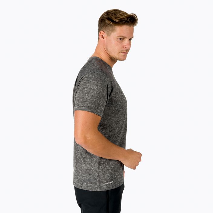 Ανδρικό μπλουζάκι προπόνησης Nike Heather grey NESSA589-001 3