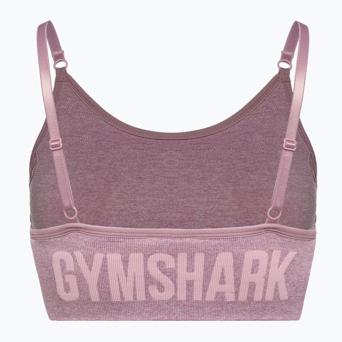 Gymshark Flex Strappy αθλητικό σουτιέν γυμναστικής μοβ 6
