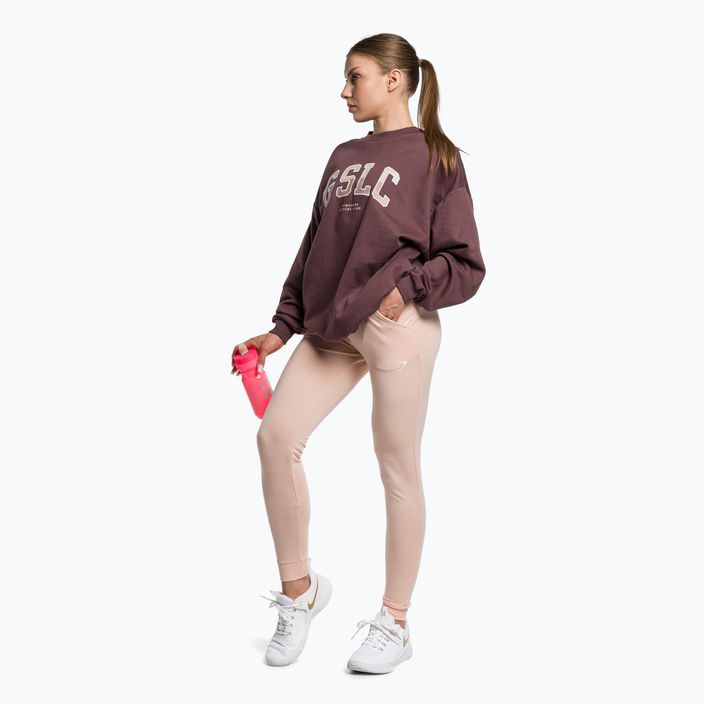 Γυναικείο παντελόνι προπόνησης Gymshark Pippa ροζ 2