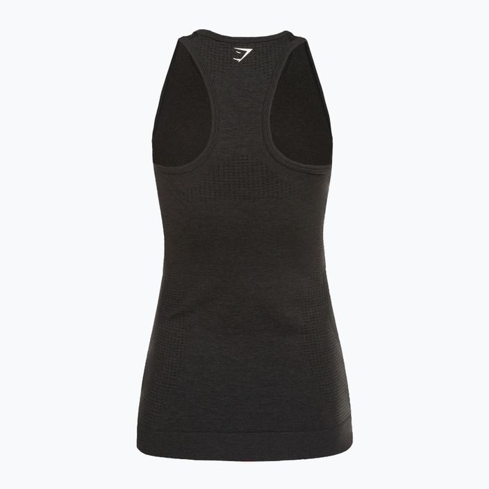 Γυναικεία προπονητική μπλούζα Gymshark Vital Seamless Tank dark/grey 6