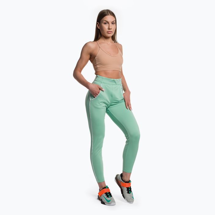 Γυναικείο παντελόνι προπόνησης Gymshark Recess Track cactus green 2