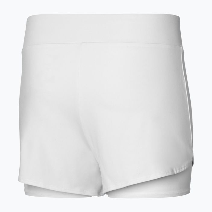 Γυναικείο σορτς τένις Mizuno Flex Short λευκό 62GB121501 2