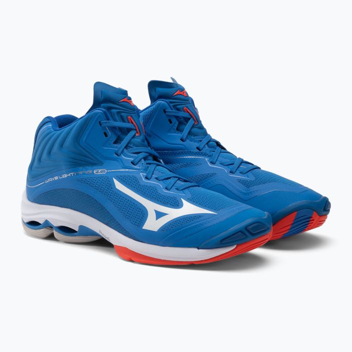 Mizuno Wave Lightning Z6 Mid παπούτσια βόλεϊ μπλε V1GA200524 5