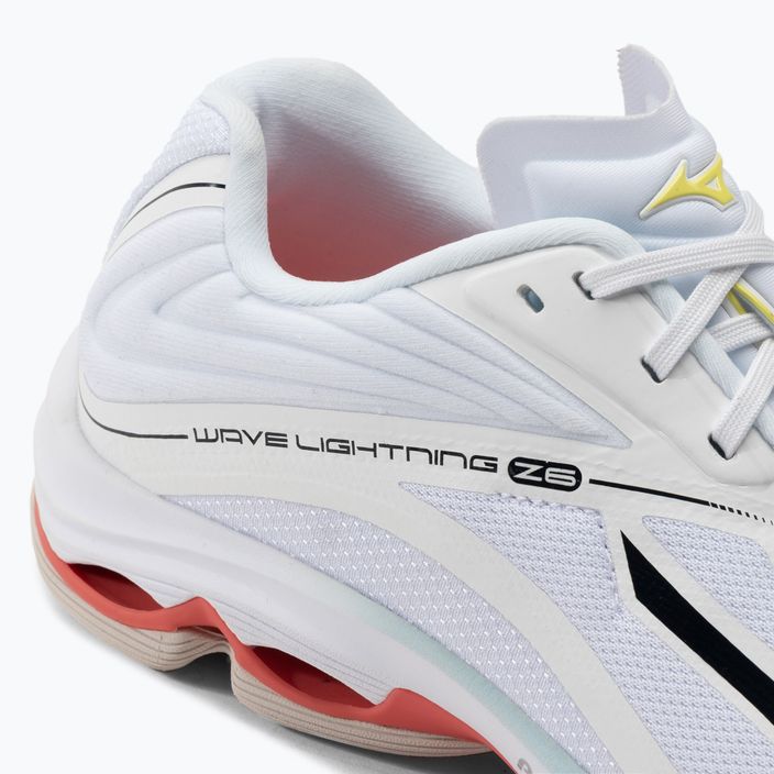Γυναικεία παπούτσια βόλεϊ Mizuno Wave Lightning Z6 λευκό V1GC200010 9