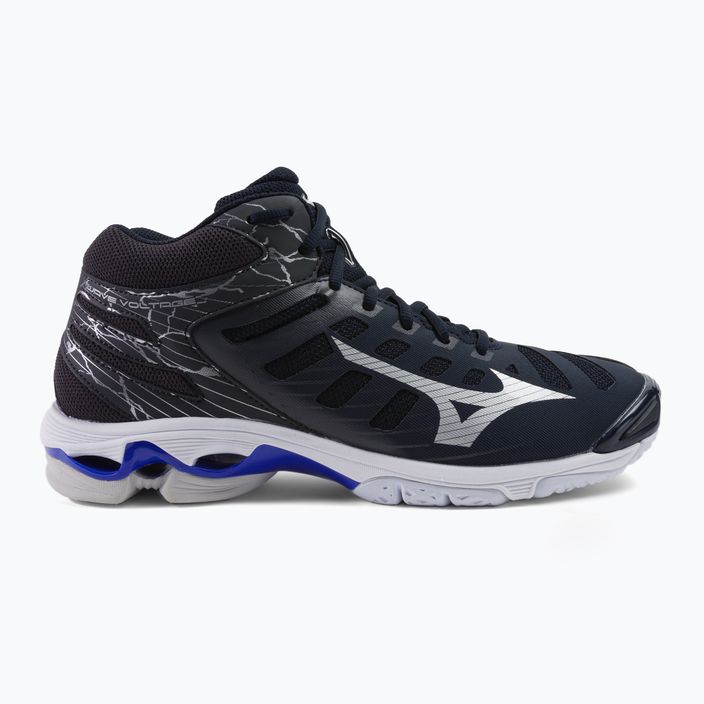 Ανδρικά παπούτσια βόλεϊ Mizuno Wave Voltage Mid navy blue V1GA216501 2