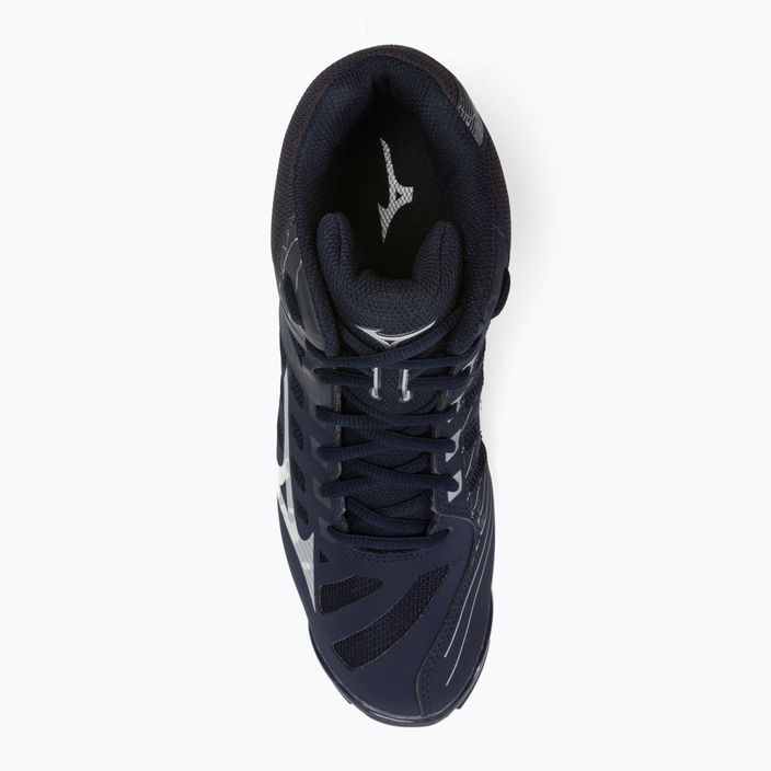 Ανδρικά παπούτσια βόλεϊ Mizuno Wave Voltage Mid navy blue V1GA216501 6