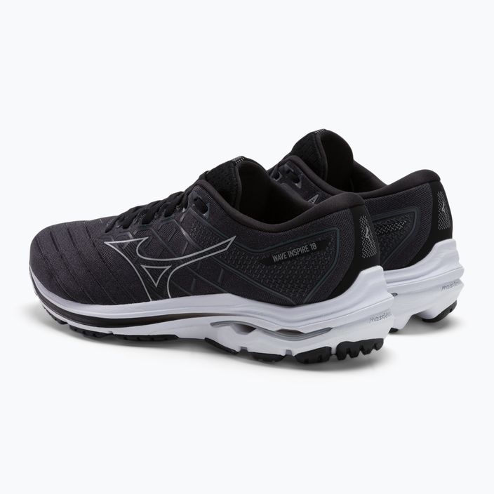 Ανδρικά παπούτσια για τρέξιμο Mizuno Wave Inspire 18 μαύρο J1GC224404 3