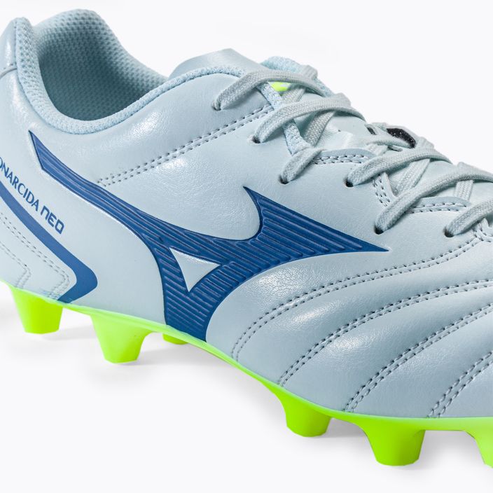 Mizuno Monarcida Neo II Select ανδρικά ποδοσφαιρικά παπούτσια λευκό P1GA222527 8