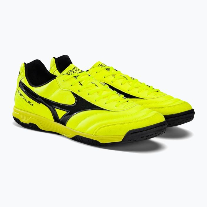 Ανδρικά ποδοσφαιρικά παπούτσια Mizuno Morelia Sala Classic IN κίτρινο Q1GA220245 3