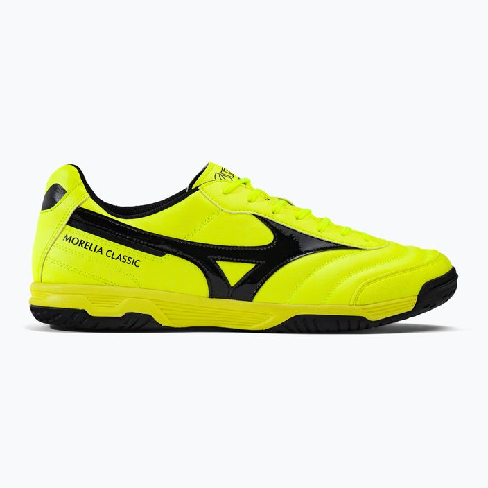 Ανδρικά ποδοσφαιρικά παπούτσια Mizuno Morelia Sala Classic IN κίτρινο Q1GA220245 4