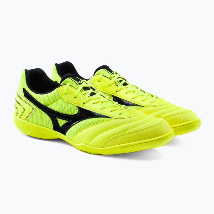 Mizuno Morelia Sala Club IN ποδοσφαιρικά παπούτσια κίτρινο Q1GA220345 5