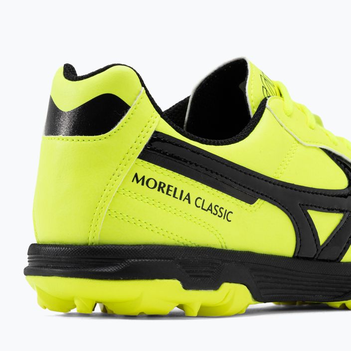 Mizuno Morelia Sala Classic TF ποδοσφαιρικά παπούτσια κίτρινο Q1GB220245 8