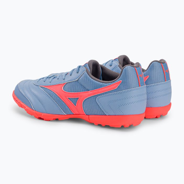 Mizuno Morelia Sala Classic TF ανδρικά ποδοσφαιρικά παπούτσια μπλε Q1GB220360 3