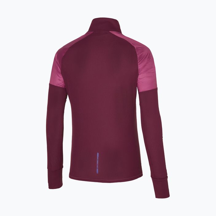 Γυναικείο μακρυμάνικο τρέξιμο Mizuno Hybrid LS Tee magenta haze 2