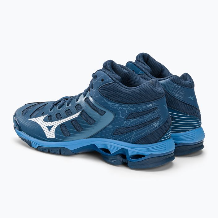 Ανδρικά παπούτσια βόλεϊ Mizuno Wave Voltage Mid navy blue V1GA216521 4