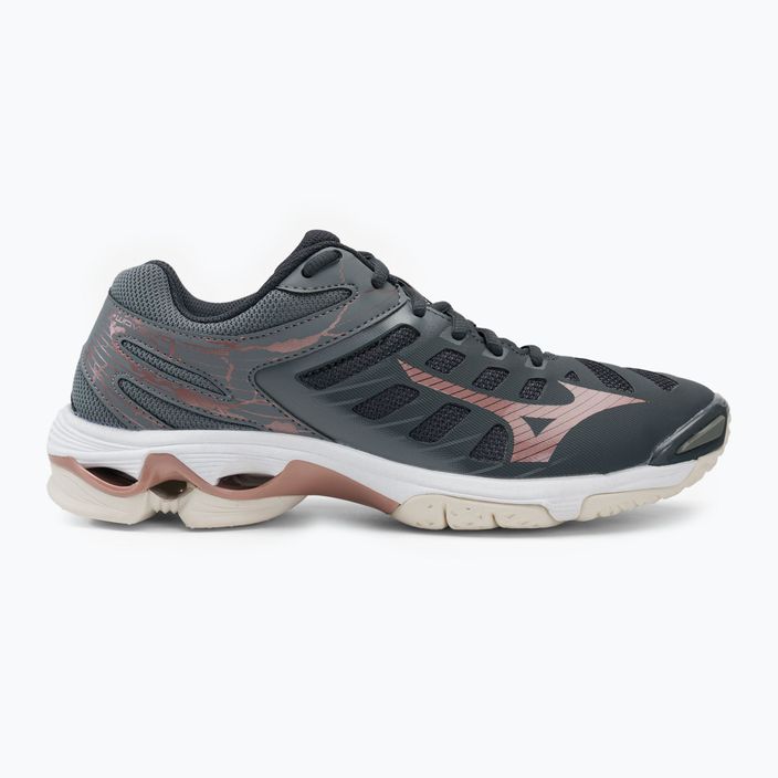 Γυναικεία παπούτσια βόλεϊ Mizuno Wave Voltage Ebony/Rose/Quiet Shade V1GC216035 2
