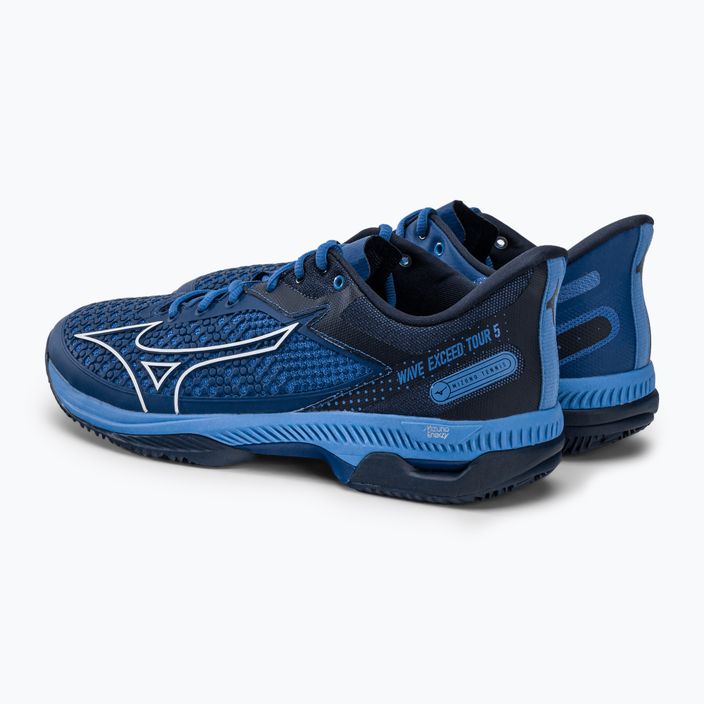 Ανδρικά παπούτσια τένις Mizuno Wave Exceed Tour 5 CC navy blue 61GC227426 3