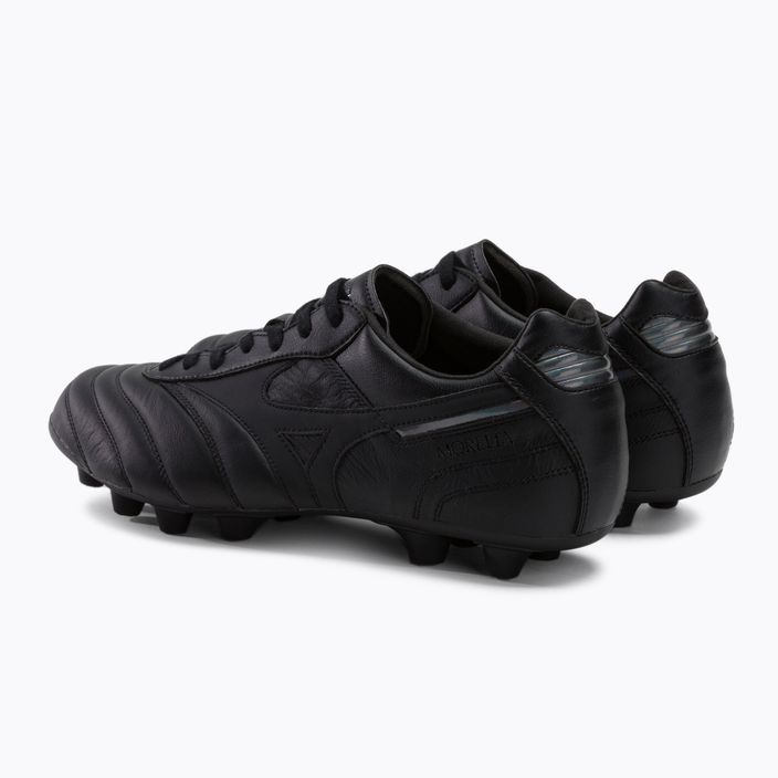 Mizuno Morelia II Elite MD ποδοσφαιρικά παπούτσια μαύρα P1GA22121299 3