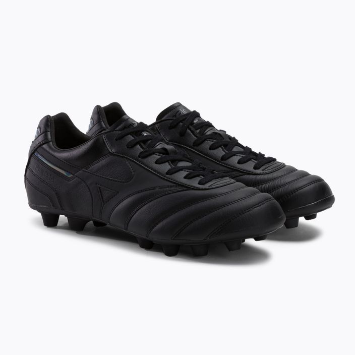 Mizuno Morelia II Elite MD ποδοσφαιρικά παπούτσια μαύρα P1GA22121299 4