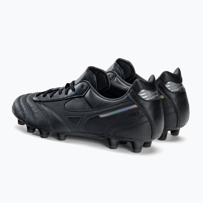 Mizuno Morelia II Pro MD ποδοσφαιρικά παπούτσια μαύρα P1GA221399 3