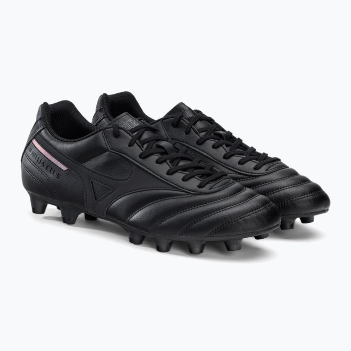 Mizuno Morelia II Club MD ανδρικά ποδοσφαιρικά παπούτσια μαύρο P1GA221699 4
