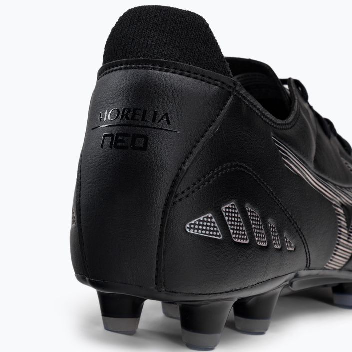 Mizuno Morelia Neo III Pro MD ποδοσφαιρικά παπούτσια μαύρα P1GA228399 8