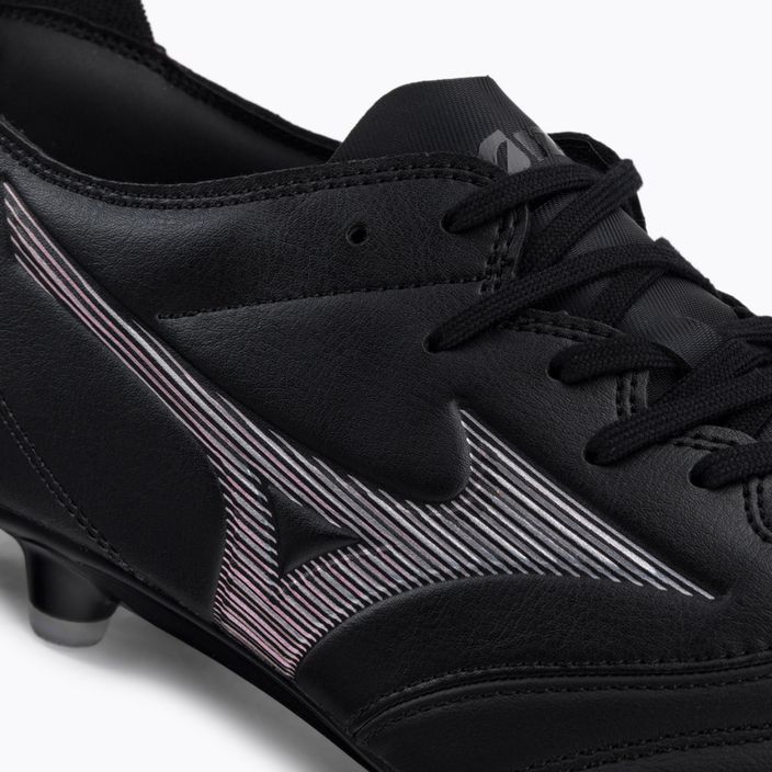 Mizuno Morelia Neo III Pro MD ποδοσφαιρικά παπούτσια μαύρα P1GA228399 9