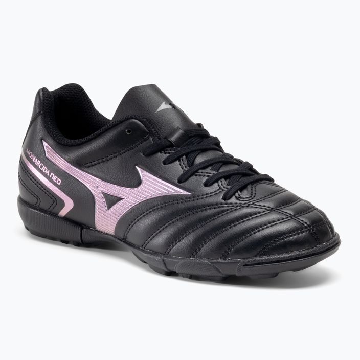 Mizuno Monarcida II Sel AS Jr παιδικά ποδοσφαιρικά παπούτσια μαύρα/ιριδίζοντα