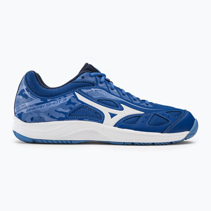 Ανδρικά παπούτσια τένις Mizuno Breakshot 3 AC navy blue 61GA214026 2