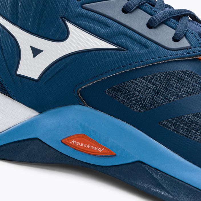 Ανδρικά παπούτσια βόλεϊ Mizuno Wave Momentum 2 Mid navy blue V1GA211721 10
