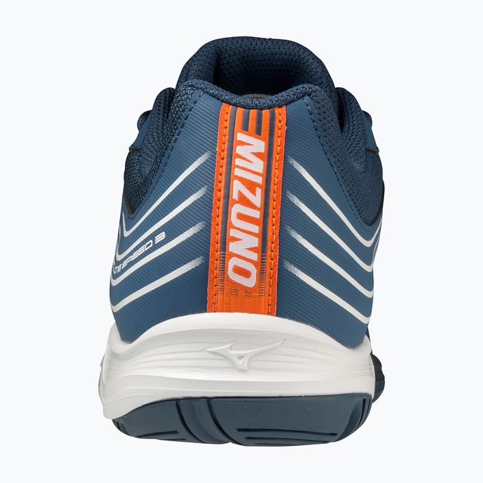 Mizuno Cyclone Speed 3 παπούτσια βόλεϊ μπλε και λευκό V1GA218021 8
