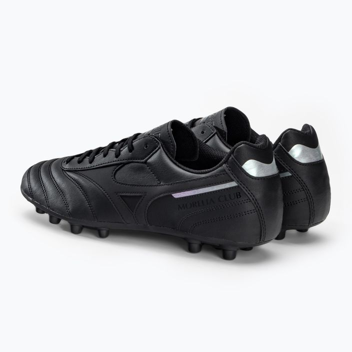 Mizuno Morelia II Club AG ανδρικά ποδοσφαιρικά παπούτσια μαύρο P1GA221799 3