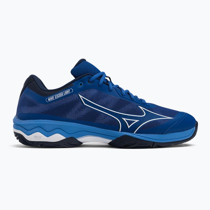 Ανδρικά παπούτσια τένις Mizuno Wave Exceed Light AC navy blue 61GA221826 2