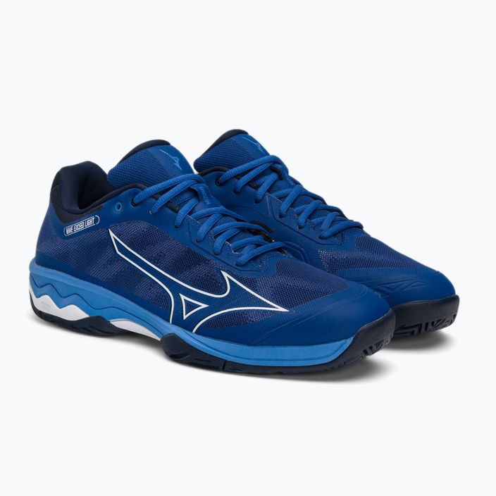 Ανδρικά παπούτσια τένις Mizuno Wave Exceed Light AC navy blue 61GA221826 4