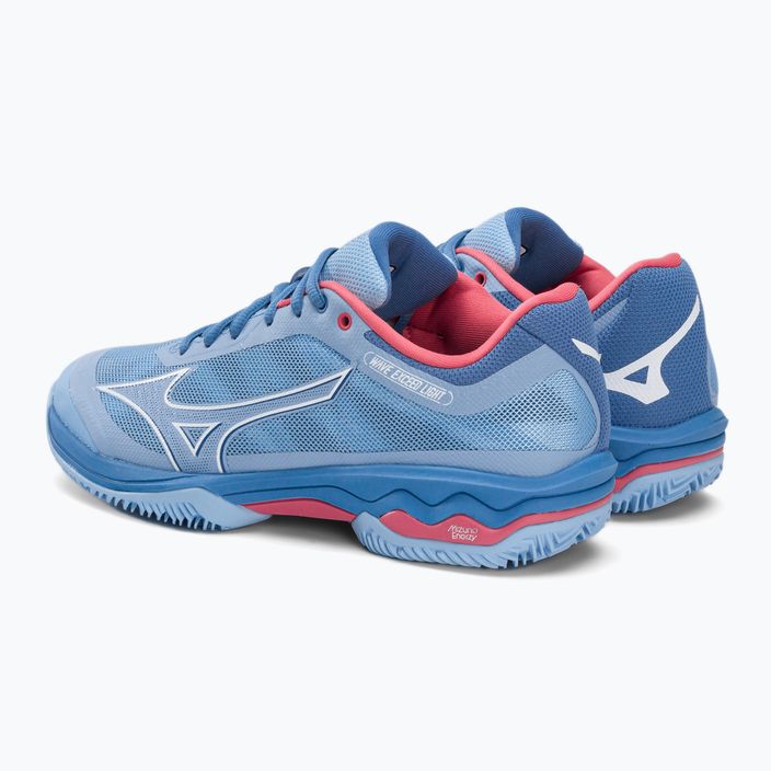 Γυναικεία παπούτσια τένις Mizuno Wave Exceed Light CC μπλε 61GC222121 3