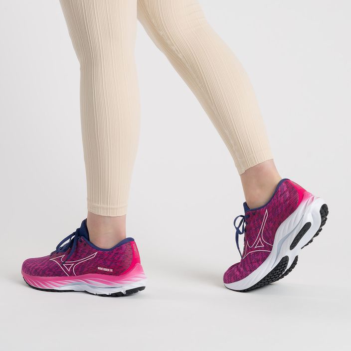 Γυναικεία παπούτσια για τρέξιμο Mizuno Wave Rider 26 ροζ J1GD220327 3