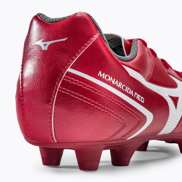 Mizuno Monarcida II Sel MD ανδρικά ποδοσφαιρικά παπούτσια κόκκινο P1GA222560 8