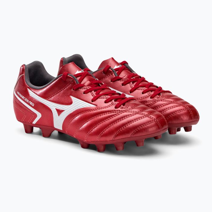 Mizuno Monarcida II Sel MD παιδικά ποδοσφαιρικά παπούτσια κόκκινα P1GB222560 4